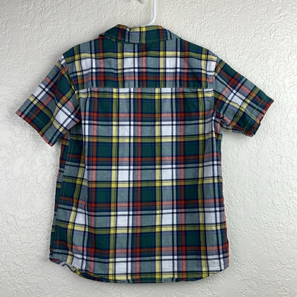 Carter’s poplin button down plaid shirt - Picture 3 of 6